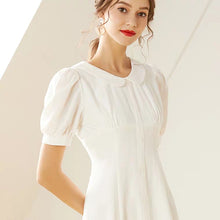 將圖片載入圖庫檢視器，The Bertilly Short Puffed Sleeves Dress - WeddingConfetti