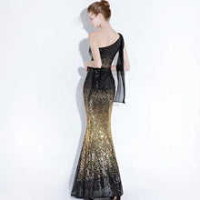 將圖片載入圖庫檢視器，The Lynne Sequined Ombre Gown - WeddingConfetti