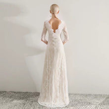 將圖片載入圖庫檢視器，The Idora Lace Wedding Bridal Long Sleeves Dress - WeddingConfetti