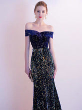 將圖片載入圖庫檢視器，The Etsy Off Shoulder Glitter Gown - WeddingConfetti
