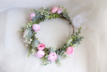 將圖片載入圖庫檢視器，Wedding Hair Garland/Flower Crown (Available in 5 Colours) - WeddingConfetti