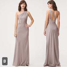 將圖片載入圖庫檢視器，The Lorde Satin Bridesmaid Dress (4 Different Designs) - WeddingConfetti