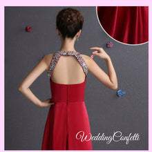 將圖片載入圖庫檢視器，The Lovelia Halter Evening Gown (Many Colours Available) - WeddingConfetti