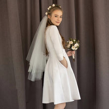 將圖片載入圖庫檢視器，The Kalista Wedding Bridal Short Gown - WeddingConfetti