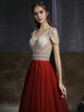 將圖片載入圖庫檢視器，The Shelby Red Off Shoulder Gown (Available in 2 colours) - WeddingConfetti