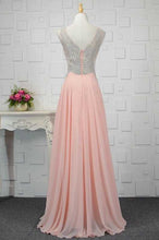 將圖片載入圖庫檢視器，The Xandora Crystals Pink / Red / Blue Sleeveless Gown - WeddingConfetti