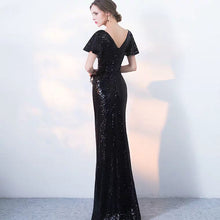 將圖片載入圖庫檢視器，Greta Gold Glitter Dress - WeddingConfetti
