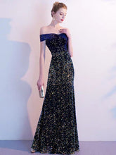 將圖片載入圖庫檢視器，The Etsy Off Shoulder Glitter Gown - WeddingConfetti