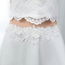 將圖片載入圖庫檢視器，The Eartha Wedding Bridal Crop Top Maxi &amp; Skirt (Customisable) - WeddingConfetti