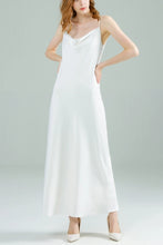 將圖片載入圖庫檢視器，The Franca White Satin Dress - WeddingConfetti