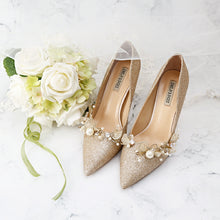 將圖片載入圖庫檢視器，The Rhesa Wedding Bridal Heels - WeddingConfetti
