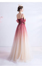 將圖片載入圖庫檢視器，The Kristen Off Shoulder Ombre Pink Gown - WeddingConfetti