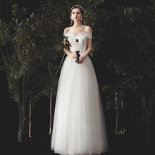 將圖片載入圖庫檢視器，The Norgan Wedding Bridal Off Shoulder Gown - WeddingConfetti