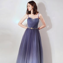 將圖片載入圖庫檢視器，The Cassie Blue Ombre Sleeveless Gown - WeddingConfetti