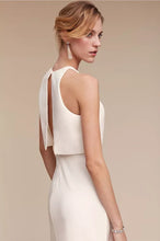 將圖片載入圖庫檢視器，The Fleur Wedding Bridal Crop Top Maxi &amp; Skirt (Customisable) - WeddingConfetti