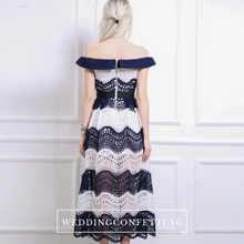 將圖片載入圖庫檢視器，The Rosatel Lace Off Shoulder Gown - WeddingConfetti