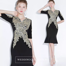 將圖片載入圖庫檢視器，The Pezice Black Long Sleeves Dress - WeddingConfetti