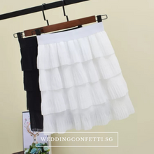 將圖片載入圖庫檢視器，The Lara Bridesmaids Tiered Skirt - WeddingConfetti