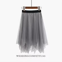 將圖片載入圖庫檢視器，The Lorraine Bridesmaid Layered Tulle Skirt - WeddingConfetti