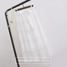 將圖片載入圖庫檢視器，The Simone Bridesmaid Layered Skirt - WeddingConfetti
