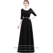將圖片載入圖庫檢視器，The Sophella Royal Blue / Bright Red / Wine Red / Black Dress - WeddingConfetti