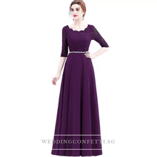 將圖片載入圖庫檢視器，The Sophella Royal Blue / Bright Red / Wine Red / Black Dress - WeddingConfetti