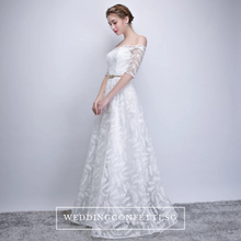 將圖片載入圖庫檢視器，The Philadelphia Off Shoulder Gown - WeddingConfetti
