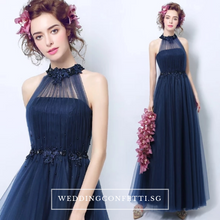 將圖片載入圖庫檢視器，The Valerie Halter Tulle Gown (Available in 10 colours) - WeddingConfetti