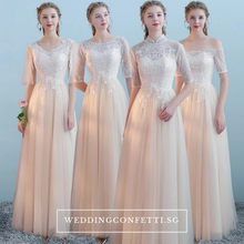將圖片載入圖庫檢視器，The Kosta Bridesmaid Collection (Champagne) - WeddingConfetti