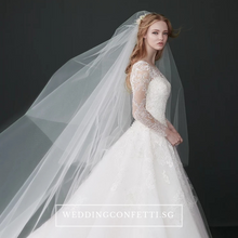 將圖片載入圖庫檢視器，Wedding Bridal Veil - WeddingConfetti