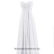 將圖片載入圖庫檢視器，Kerdelia White Chiffon Tube Dress - WeddingConfetti