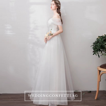 將圖片載入圖庫檢視器，The Sephina Wedding Bridal Bohemian White Dress / Gown - WeddingConfetti