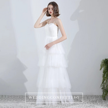 將圖片載入圖庫檢視器，The Orelia Wedding Bridal Bohemian Two Piece Dress - WeddingConfetti