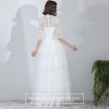 將圖片載入圖庫檢視器，The Orelia Wedding Bridal Bohemian Two Piece Dress - WeddingConfetti