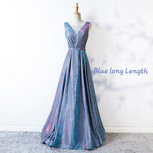 將圖片載入圖庫檢視器，The Cailey Iridescent Sleeveless Gown - WeddingConfetti