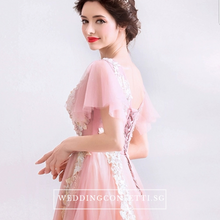 將圖片載入圖庫檢視器，The Ansella Tulle Pink Gown - WeddingConfetti