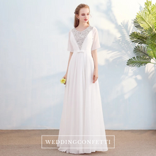 將圖片載入圖庫檢視器，The Kassandra Wedding Bridal Purple / Red / White / Navy Blue / Sky Blue Bridesmaid Dress - WeddingConfetti
