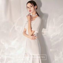 將圖片載入圖庫檢視器，The Calliope Short Sleeve Dress - WeddingConfetti