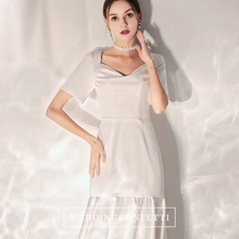 將圖片載入圖庫檢視器，The Calliope Short Sleeve Dress - WeddingConfetti