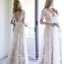 將圖片載入圖庫檢視器，Bohemian Wedding Dresses (Various Designs) - WeddingConfetti