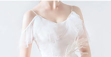 將圖片載入圖庫檢視器，The Laylene Off Shoulder Bohemian Wedding Dress - WeddingConfetti
