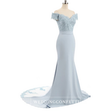 將圖片載入圖庫檢視器，The Fremonte Off Shoulder Gown - WeddingConfetti