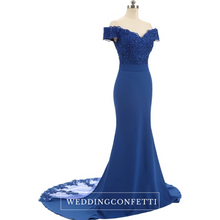 將圖片載入圖庫檢視器，The Fremonte Off Shoulder Gown - WeddingConfetti