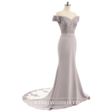 將圖片載入圖庫檢視器，The Fremonte Off Shoulder Gown - WeddingConfetti