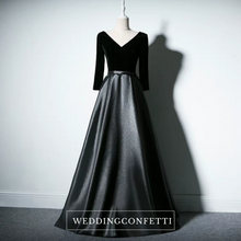 將圖片載入圖庫檢視器，The Yolanda Royal Long Sleeves Dress (Available in 3 colours) - WeddingConfetti