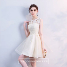 將圖片載入圖庫檢視器，The Ixoria Sleeveless Lace Dress (Available in 4 colours) - WeddingConfetti