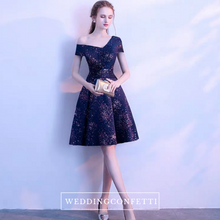 將圖片載入圖庫檢視器，The Thalia Off Shoulder Dress (Available in 3 colours) - WeddingConfetti
