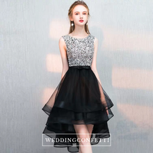 將圖片載入圖庫檢視器，The Alethea Sleeveless Sequined Tulle Dress (Available in 3 colours) - WeddingConfetti