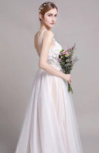 將圖片載入圖庫檢視器，The Paityn Wedding Bridal Sleeveless Lace Gown - WeddingConfetti