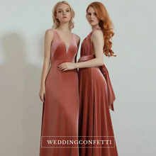 將圖片載入圖庫檢視器，The Roselle Velvet Bridesmaid Collection (4 Different Designs) - WeddingConfetti